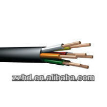 Voltaje nominal 450 / 750V 600 / 1000V del cable de control del XLPE del PVC